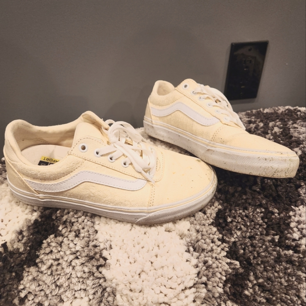 Yellow vans size 8 womans